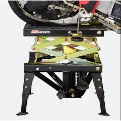 PROWORKS PODNOŚNIK WARSZTATOWY NOŻYCOWY 160 KG – HYDRAULICZNY STOJAK SERWISOWY DO MOTOCYKLI I QUADÓW