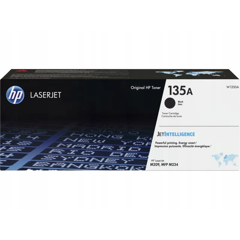 ORYGINALNY TONER HP 135A BLACK W1350A – WYDAJNOŚĆ 1100 STRON, LASERJET M209/M234