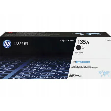 ORYGINALNY TONER HP 135A BLACK W1350A – WYDAJNOŚĆ 1100 STRON, LASERJET M209/M234