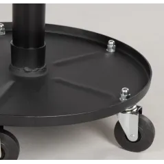 OBROTOWY STOŁEK WARSZTATOWY PROWORKS – REGULOWANY TABORET Z PÓŁKĄ NA NARZĘDZIA 135 KG