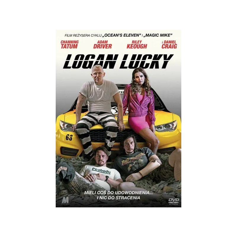 LOGAN LUCKY KSIĄŻKA + DVD PL - Monolith