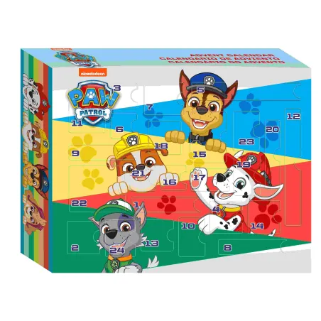 Kalendarz Adwentowy Z Niespodziankami Psi Patrol – 24 Prezenty I Gadżety