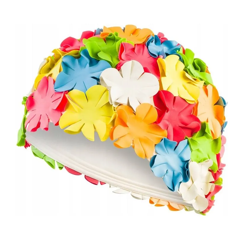 CZEPEK LATEKSOWY NA DŁUGIE WŁOSY AQUA SPEED BLOOM