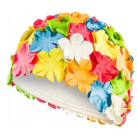 CZEPEK LATEKSOWY NA DŁUGIE WŁOSY AQUA SPEED BLOOM