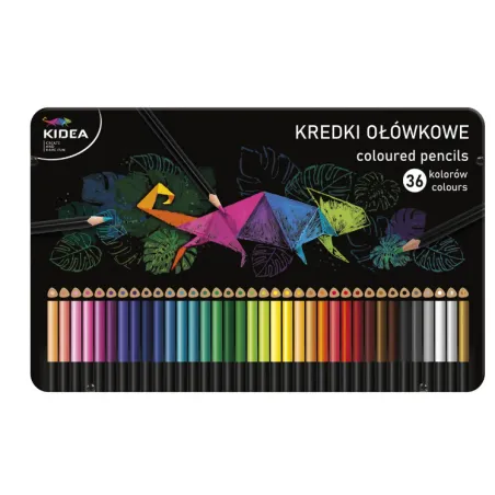 Kredki Ołówkowe Trójkątne 36 Kolorów Kredki Ołówkowe Trójkątne 36 Kolorów