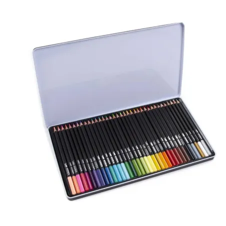 Kredki Ołówkowe Trójkątne 36 Kolorów