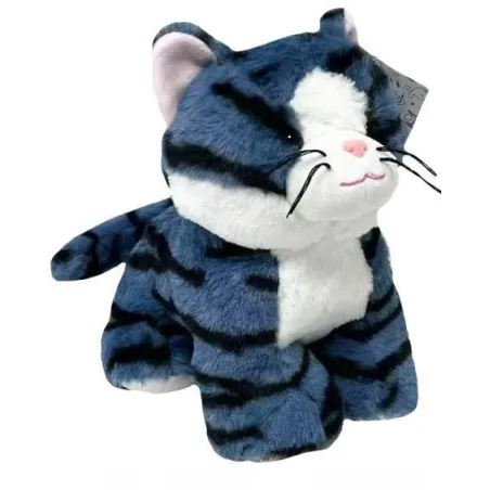 Maskotka Kotek Kacperek Granatowy W Paski 25Cm Tulilo 3+