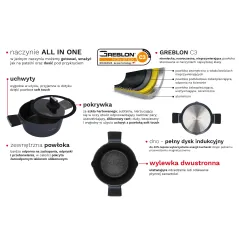 Garnek Wysoki Z Pokrywką Zwieger Vesna 22Cm/4.5L