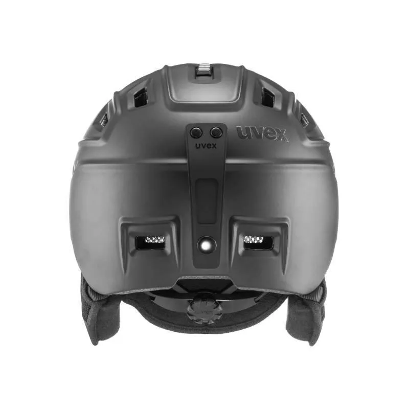 KASK NARCIARSKI UVEX FIERCE BLACK MAT 51-55 CM - Uvex