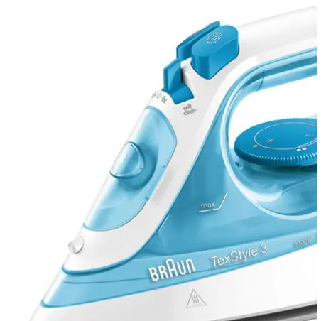 Żelazko Parowe Braun Texstyle 3 Si3053Bl – Ceramiczna Stopa Freeglide 3D