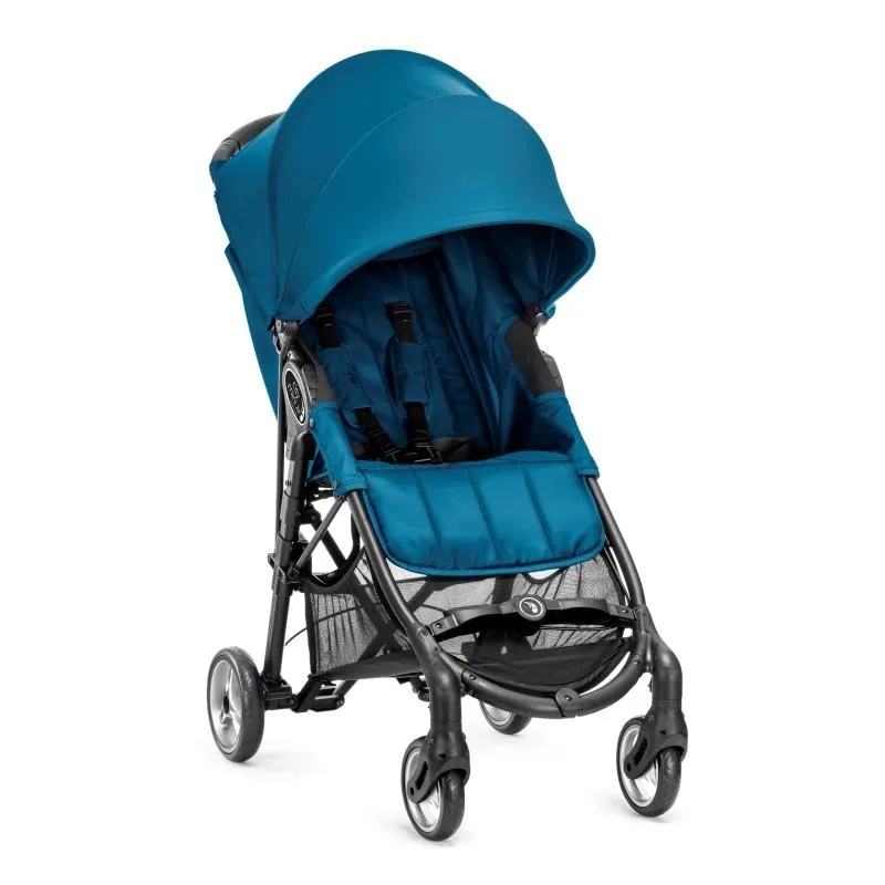 LEKKI WÓZEK SPACEROWY BABY JOGGER CITY MINI ZIP TEAL SPACERÓWKA –  DO 25 KG Z SYSTEMEM SKŁADANIA 3D