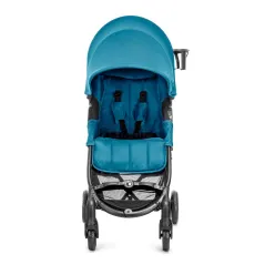 LEKKI WÓZEK SPACEROWY BABY JOGGER CITY MINI ZIP TEAL SPACERÓWKA –  DO 25 KG Z SYSTEMEM SKŁADANIA 3D