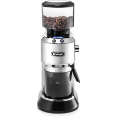 MŁYNEK DO KAWY DELONGHI KG 521.M – ŻARNOWY, 18 STOPNI MIELENIA, WYŚWIETLACZ LCD
