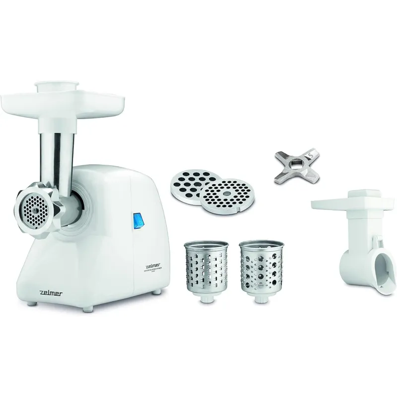 MASZYNKA DO MIELENIA ZELMER ZMM2853B DO MIĘSA I WARZYW, SITKA 3 I 7 MM, 1300W
