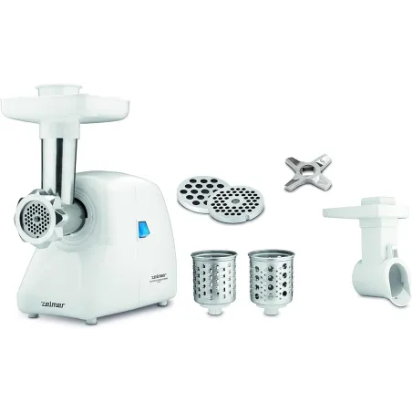 Maszynka Do Mielenia Zelmer Zmm2853B Do Mięsa I Warzyw, Sitka 3 I 7 Mm, 1300W