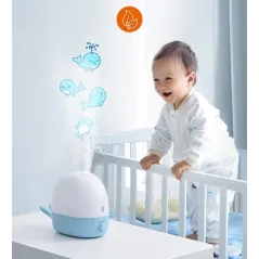 NAWILŻACZ ULTRADŹWIĘKOWY SUNVALLEY TAOTRONICS TT-AH038 – 3W1 DLA DZIECI, DYFUZOR I LAMPKA NOCNA