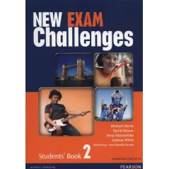 NEW EXAM CHALLENGES 2 STUDENTS BOOK PODRĘCZNIK WIELOLETNI + CD Lindsay White, Anna Sikorzyńska, Michael Harris, David Mower...