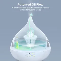 DYFUZOR ZAPACHOWY SUNVALLEY ANJOU AJ-AD012 500ML BIAŁY ULTRADŹWIĘKOWY LED