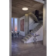 Plafon Oprawa Sufitowa Led Osram Silara Sensor Czujnik Ruchu 40Cm 22W Ciepła Biel 3000K Ip44