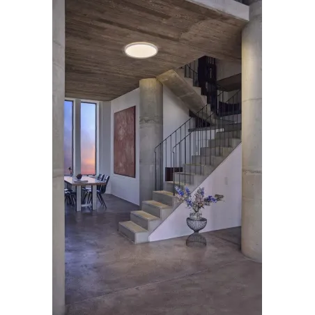 Plafon Oprawa Sufitowa Led Osram Silara Sensor Czujnik Ruchu 40Cm 22W Ciepła Biel 3000K Ip44