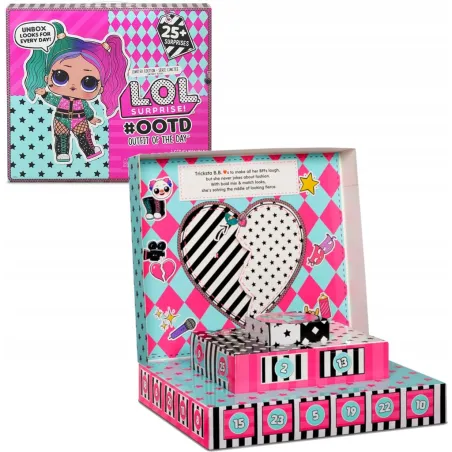 L.o.l. Surprise Kalendarz Adwentowy Z Lalką I Akcesoriami 3+