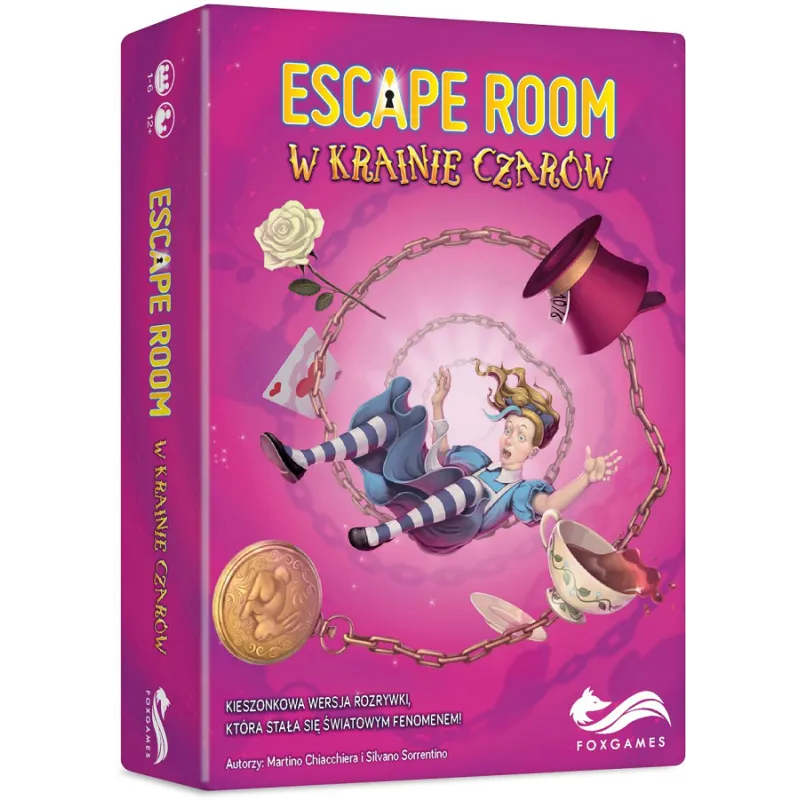 ESCAPE ROOM W KRAINIE CZARÓW – GRA PRZYGODOWA DLA DZIECI I DOROSŁYCH 12+