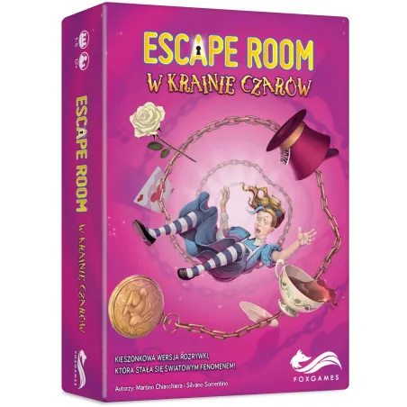 ESCAPE ROOM W KRAINIE CZARÓW – GRA PRZYGODOWA DLA DZIECI I DOROSŁYCH 12+