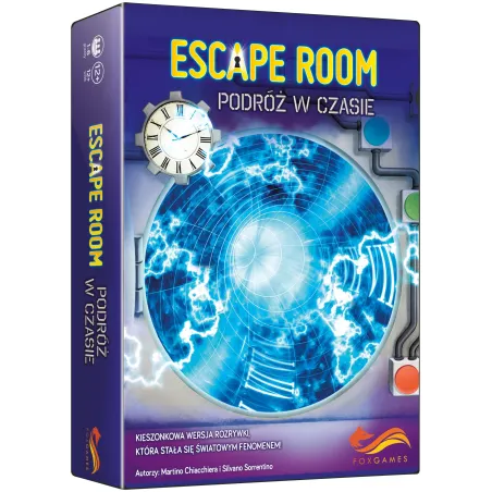 Escape Room Podróż W Czasie Gra Karciana 12+