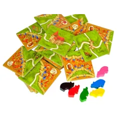 KUPCY I BUDOWNICZOWIE – 2 DODATEK DO GRY CARCASSONNE 7+