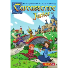 CARCASSONNE JUNIOR GRA PLANSZOWA DLA DZIECI – EDYCJA POLSKA 4+
