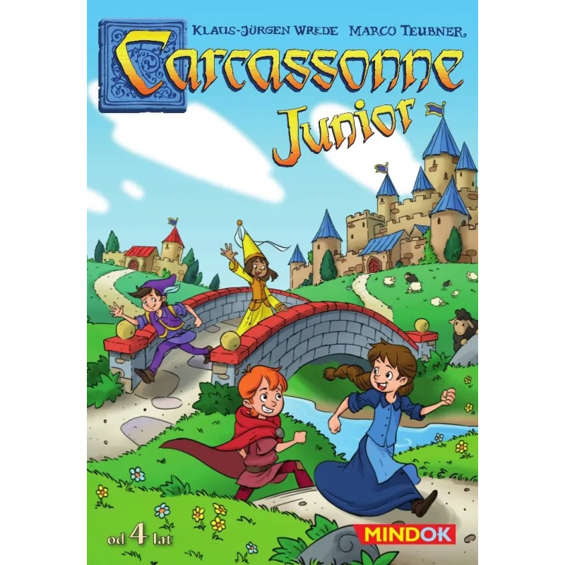 CARCASSONNE JUNIOR GRA PLANSZOWA DLA DZIECI – EDYCJA POLSKA 4+