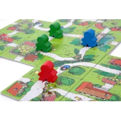 CARCASSONNE JUNIOR GRA PLANSZOWA DLA DZIECI – EDYCJA POLSKA 4+