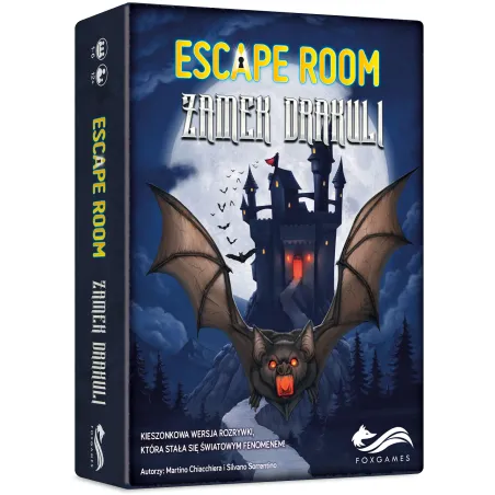 Escape Room Zamek Drakuli Gra Karciana 12+ Escape Room Zamek Drakuli Gra Karciana 12+