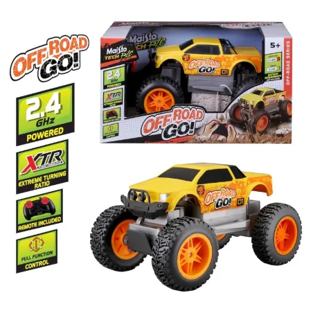Maisto Off Road And Go Rc Monster Truck – Samochód Zdalnie Sterowany Terenowy 5+ Maisto Off Road And Go Rc Monster Truck – Samochód Zdalnie Sterowany Terenowy 5+