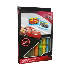 PIASKOWE OBRAZKI ZYGZAK I JACKSON ZESTAW KREATYWNY 5+