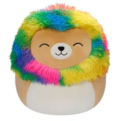 SQUISHMALLOWS LEW LEONARD 33 CM KOLOROWY PLUSZAK MASKOTKA