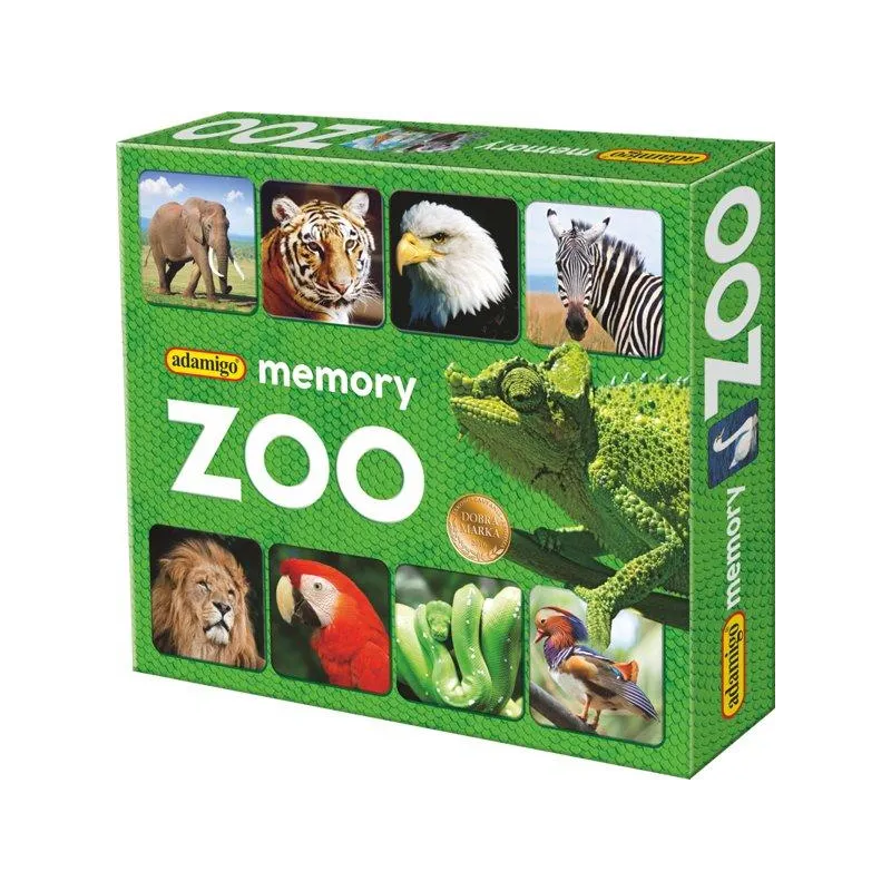 MEMORY ZOO GRA LOGICZNA 5+ MEMORY ZOO GRA LOGICZNA 5+
