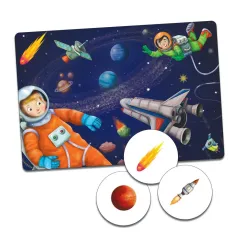 LOTERYJKA. KOSMOS KAPITAN NAUKA GRA EDUKACYJNA 4+ - Edgard