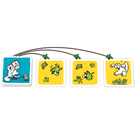 Kot Simona Latający Obiad Gra Rodzinna 5+