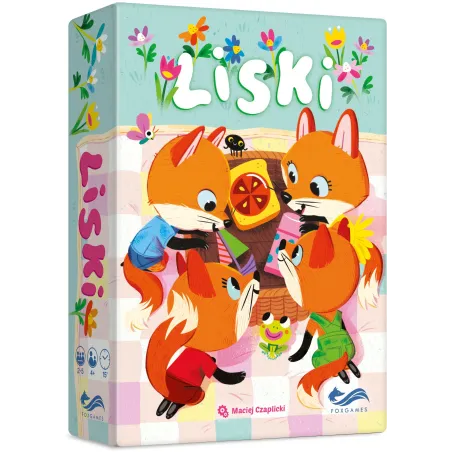 Liski Gra Planszowa Foksal 4+