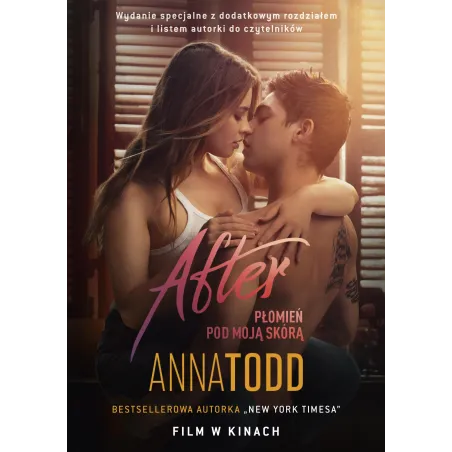 AFTER PŁOMIEŃ POD MOJĄ SKÓRĄ Anna Todd - Znak