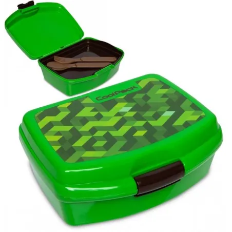 PUDEŁKO ŚNIADANIOWE CITY JUNGLE RUMI SOLIDNY LUNCHBOX DLA DZIECI I MŁODZIEŻY COOLPACK