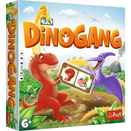 Dinogang Gra Planszowa Trefl 6+ Dinogang Gra Planszowa Trefl 6+