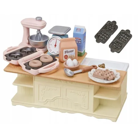 Kuchenna Wyspa Zabawa Edukacyjna Sylvanian Families Epoch 3+