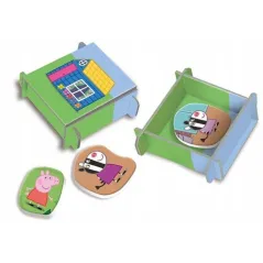 Świnka Peppa Znajdź Peppę I Przyjaciół Gra Planszowa Clementoni 3+