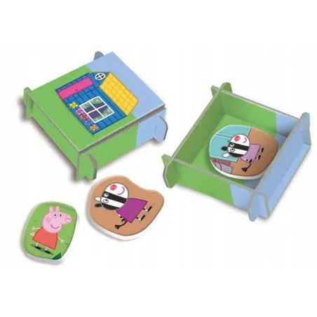 Świnka Peppa Znajdź Peppę I Przyjaciół Gra Planszowa Clementoni 3+