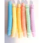 Rurki Pop Tuby Sensoryczne Montessori Zestaw 6 Sztuk Pastelowe 12Cm