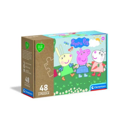 Świnka Peppa Puzzle 3W1 Play For Future – Ekologiczne Puzzle Dla Dzieci Z Recyklingu 4+ Świnka Peppa Puzzle 3W1 Play For Future – Ekologiczne Puzzle Dla Dzieci Z Recyklingu 4+