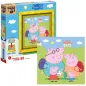 Świnka Peppa Frame Me Up Puzzle Z Ramką 60 Elementów – Clementoni 6+ Świnka Peppa Frame Me Up Puzzle Z Ramką 60 Elementów – Clementoni 6+