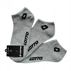 Skarpety Męskie Lotto Sportowe Bawełniane 3-Pak Rozmiar 39–42